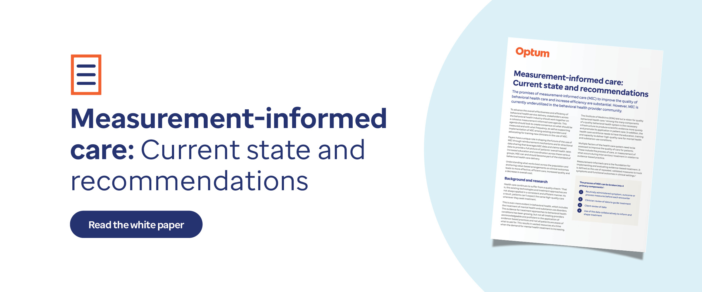 Measurement-informed care: Current state and recommendations 